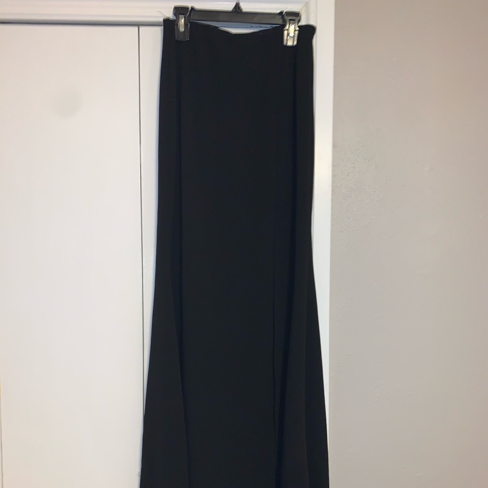 Black Two Piece Prom Dress